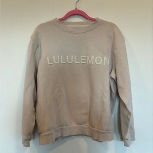 Lululemon crewneck hoodie size s/m